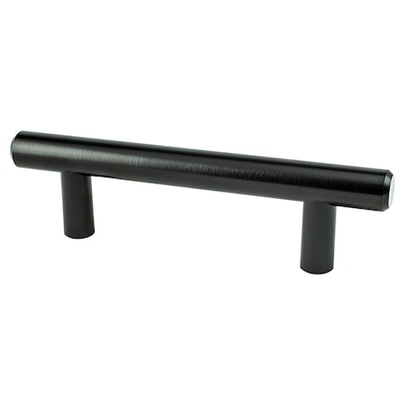 Berenson Transitional Advantage Two 3 inch CC Black T-Bar Pull 9544-2055-P